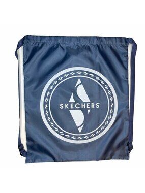 Sketchers Nylon Backpack Drawstring Bag Gym Shoe Storage 20in x 16"